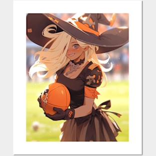 Witch girl Posters and Art